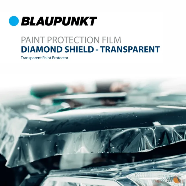 Blaupunkt Car Accessories Diamond Shield Lackschutzfolie Transparent