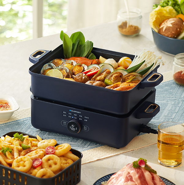 Blaupunkt BP-KZ05 Multikocher Kochtopf mit Heißluftfritteuse