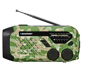 Blaupunkt ER10GC Survival Notfallradio Kurbel Solar AM/FM