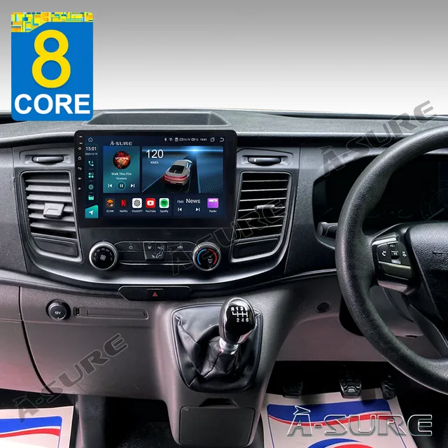 A-Sure Ford Transit Custom Autoradio 10,1 Zoll 4+64GB