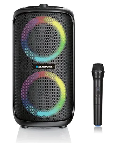 Blaupunkt BAS5315 Neon Go+ Party Lautsprecher 40W Bluetooth