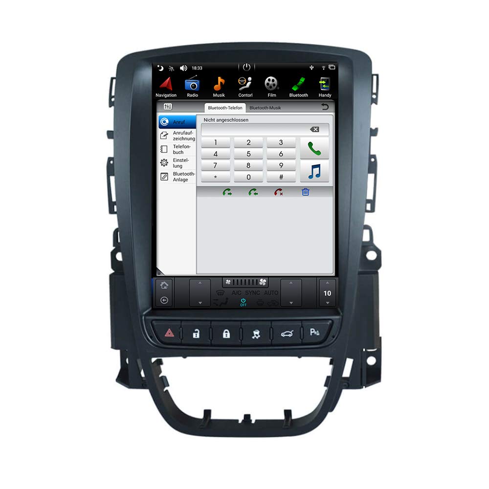 TAFFIO Astra J Android Autoradio 10.4-Zoll Touchscreen GPS