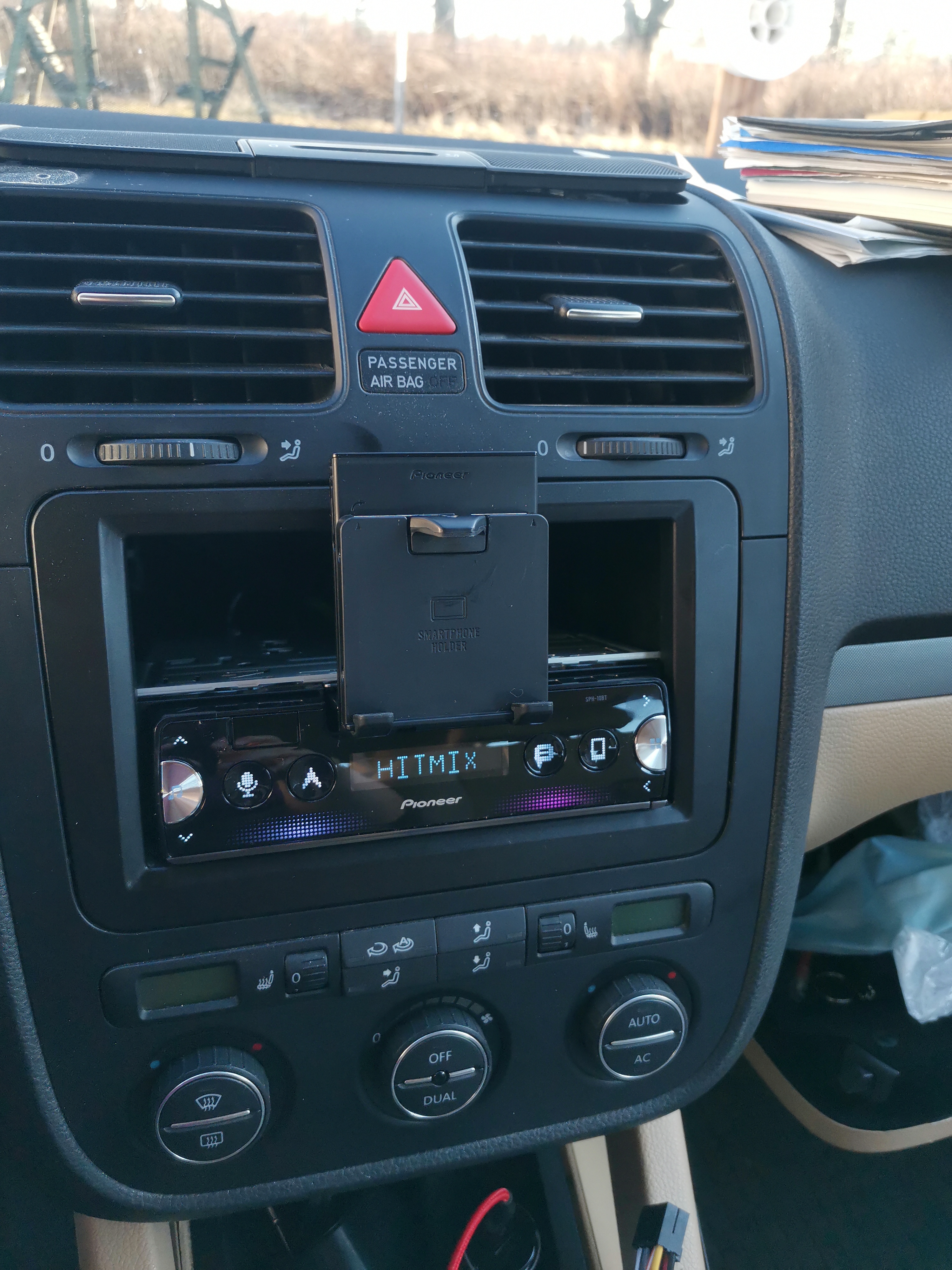 Pioneer SPH-10BT SPH 1-DIN Autoradio Bluetooth USB Smartphone-Halter