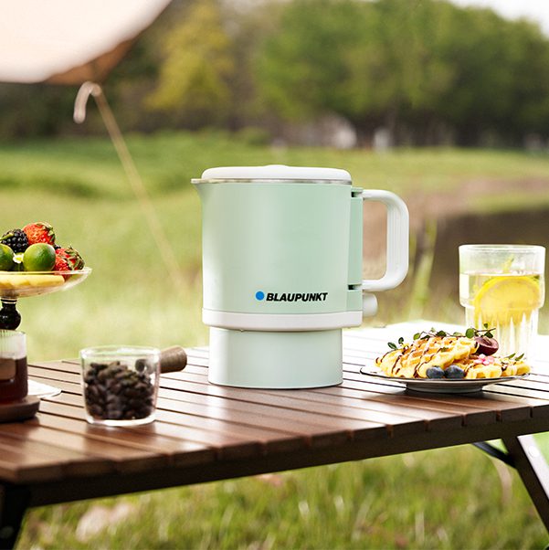Blaupunkt BP-SH05 Wasserkocher faltbar Edelstahl Schnellkoch