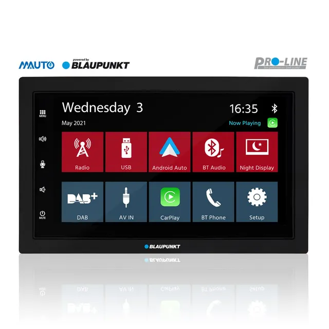 Blaupunkt Mannheim 600 DAB 2-DIN Autoradio 7 Zoll CarPlay