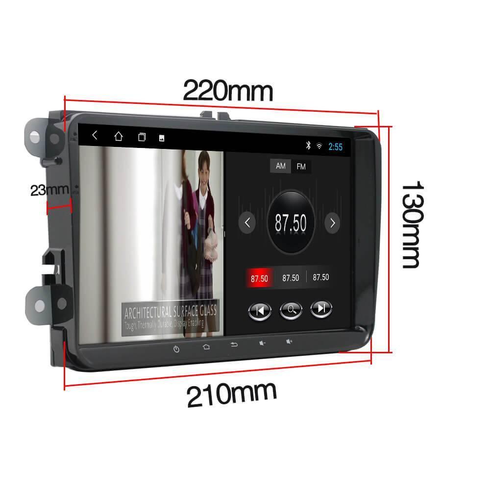ESSGOO AR9002 VW Autoradio 9 Zoll HD Rückfahrkamera