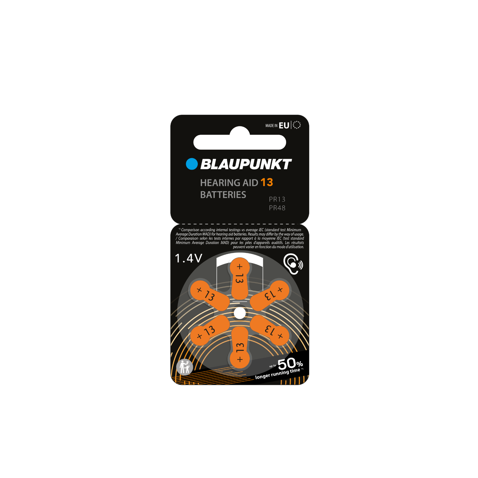Blaupunkt Zinc Air PR13 Hörgerätebatterie Bluetooth