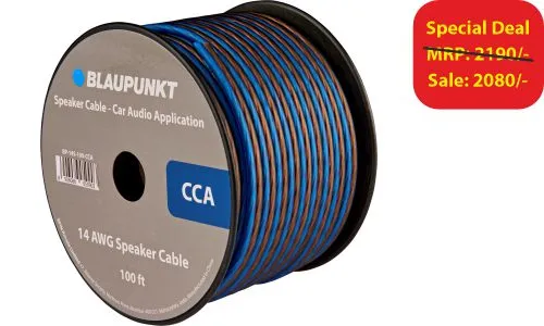 Blaupunkt Car Accessories BP-14S-100-CCA-IN Lautsprecherkabel 30m