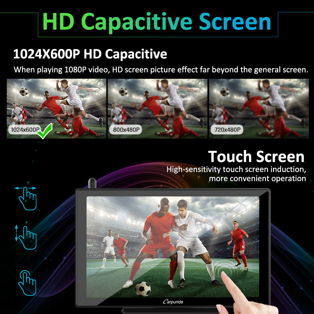 Carpuride W901 Pro CarPlay Display 9 Zoll mit WF01 Kamera