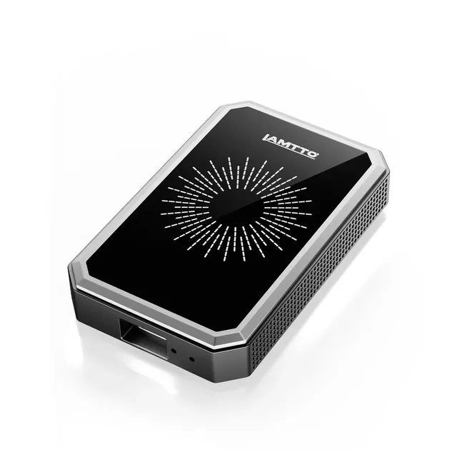 LAMTTO RC26 Wireless CarPlay AI Box mit Netflix Gemini HDMI