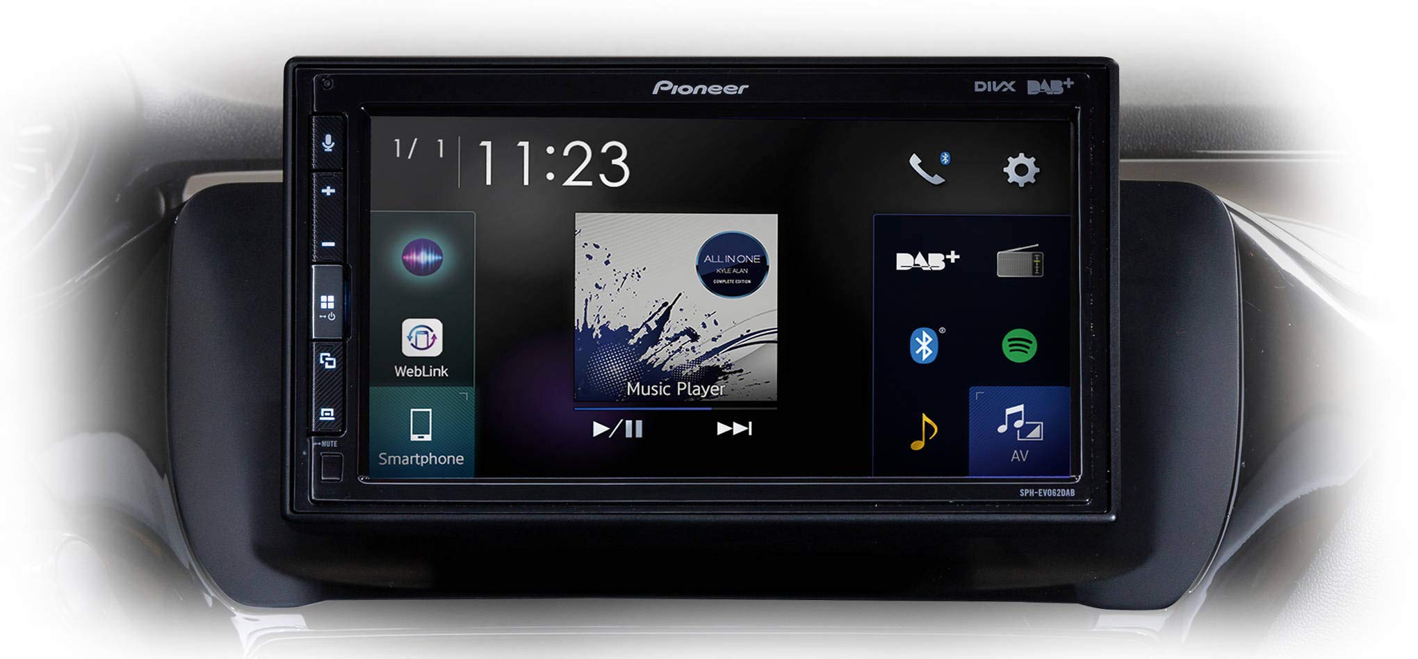 Pioneer SPH-EVO62DAB-208 6,8 Zoll CarPlay für Peugeot 208