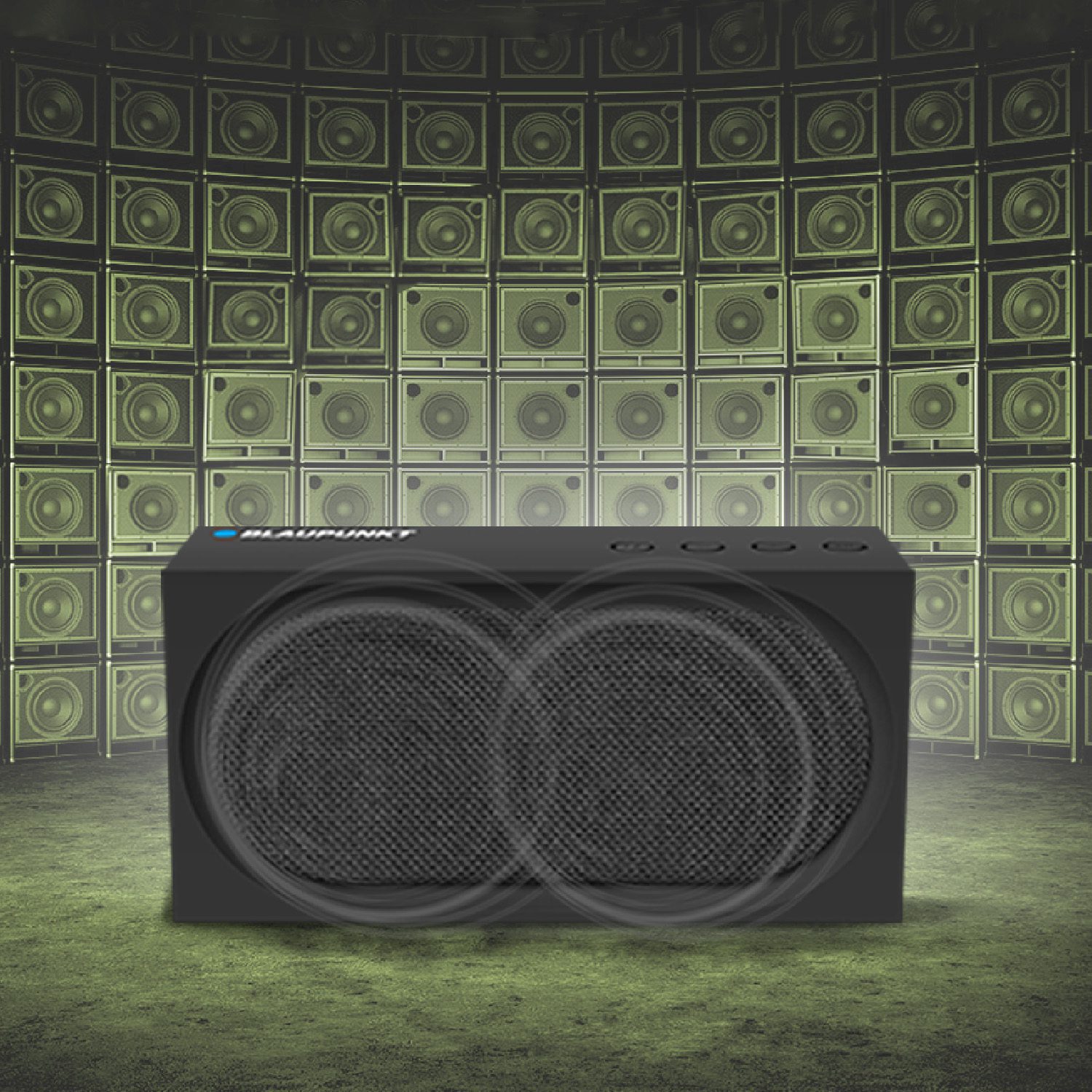 Blaupunkt BT-52 BLACK Bluetooth Lautsprecher schwarz tragbar