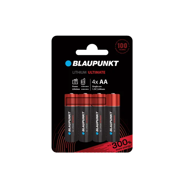 Blaupunkt Batteries Lithium Ultimate AA Batterie Lithium