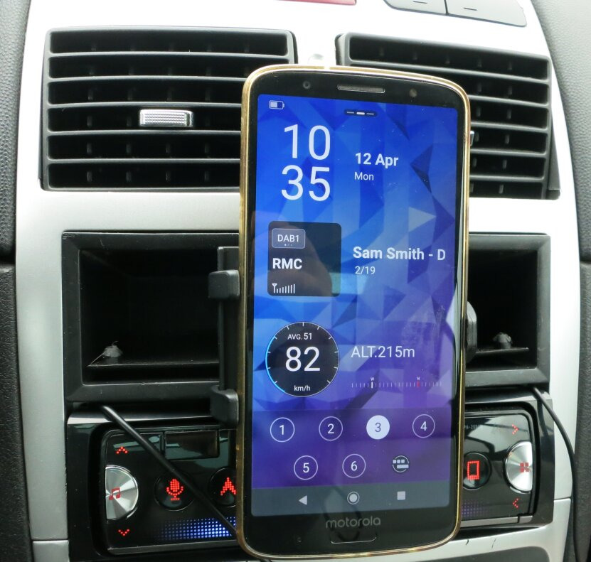 Pioneer SPH-20DAB Autoradio 1-DIN DAB+ Bluetooth USB Single