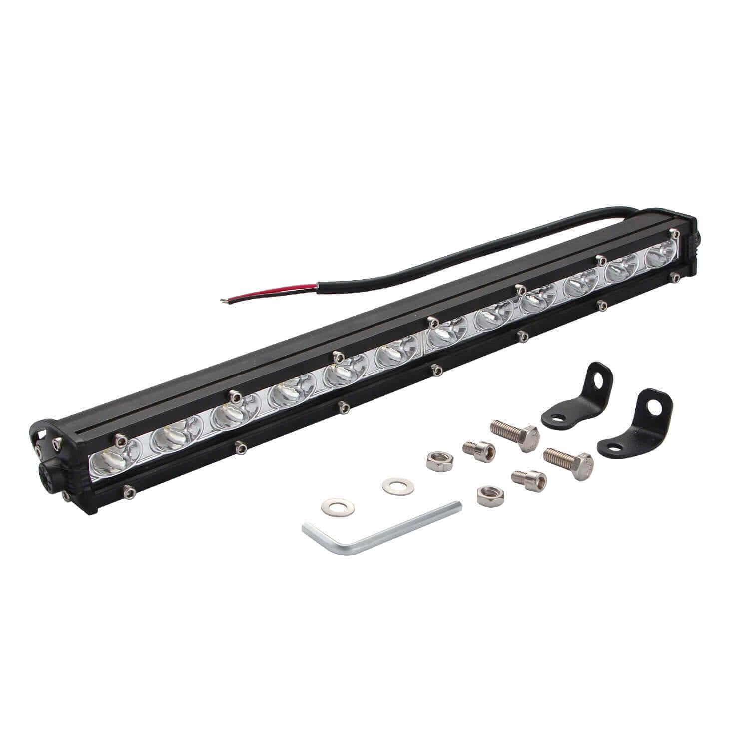 ESSGOO Auto Work Light LED Lightbar 7 Zoll IP68 6000K