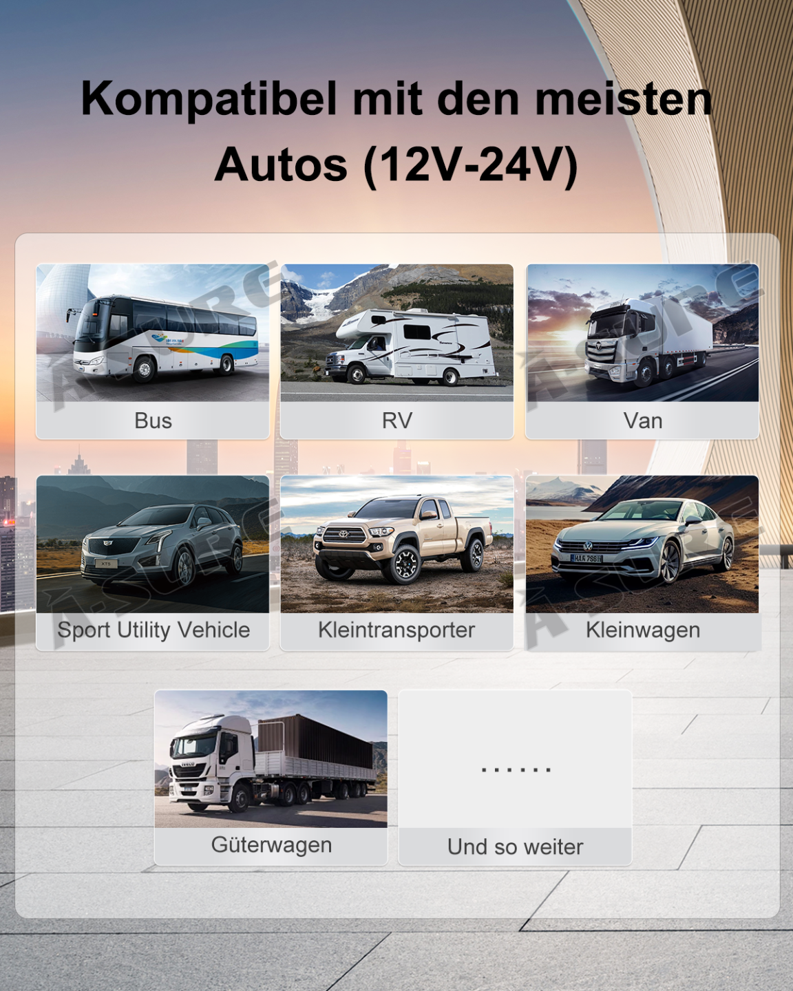 A-Sure CarPlay-Display 7 Zoll IPS Touch für Auto LKW SUV