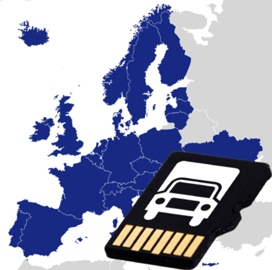 Blaupunkt LKW Navigation Europa 1 Jahr Serie 370/530/570/690