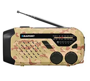 Blaupunkt ER10DC Survival Notfallradio Kurbel Solar
