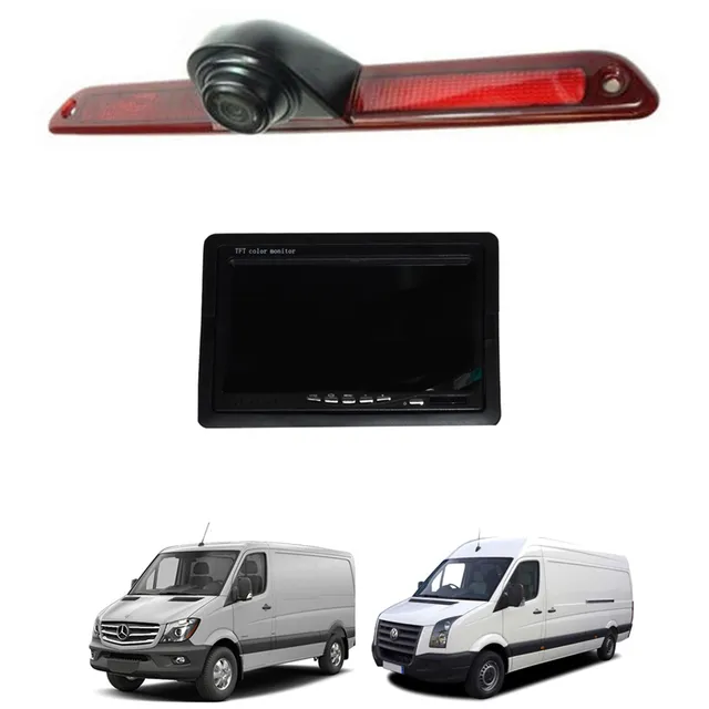 TAFFIO Sprinter Crafter Rückfahrkamera 7" Monitor Nachtsicht