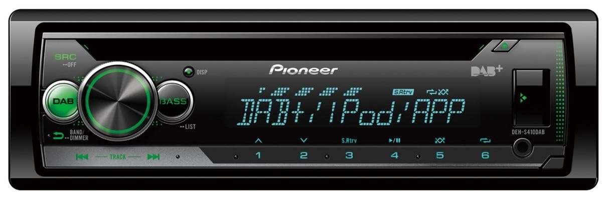 Pioneer DEH-S410DAB 1DIN Autoradio CD DAB+ USB