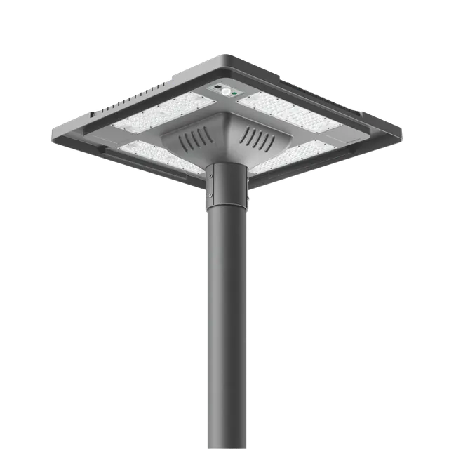 Blaupunkt Solar Gartenleuchte 500W Alu Dayliyht