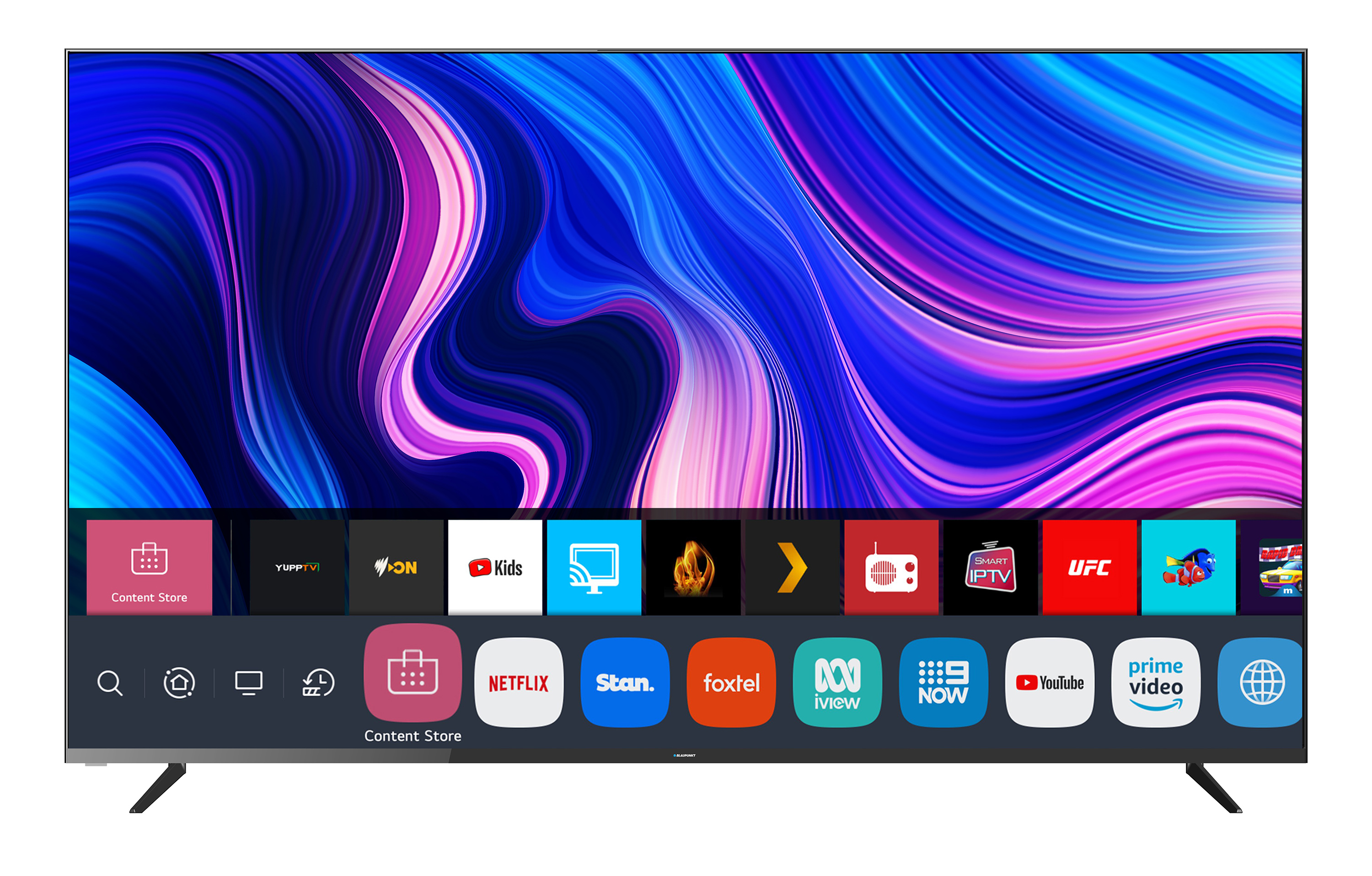 Blaupunkt Television BP75WOS Fernseher 75 Zoll 4K Smart TV webOS