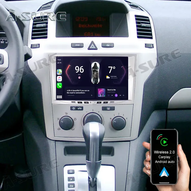 A-Sure Opel Astra Autoradio 8 Zoll 2+32GB Android 12