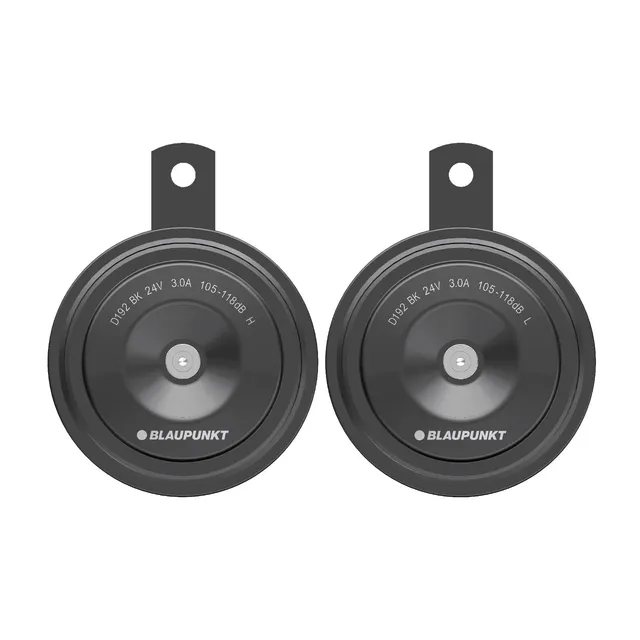 Blaupunkt 24V D192 BK Hupe Scheibenhorn 92 mm