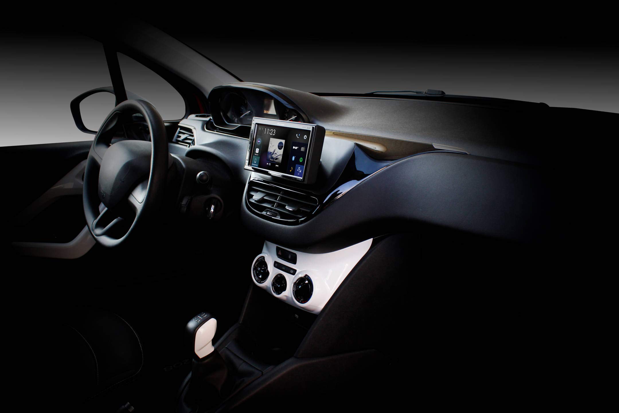Pioneer SPH-EVO62DAB-208 6,8 Zoll CarPlay für Peugeot 208