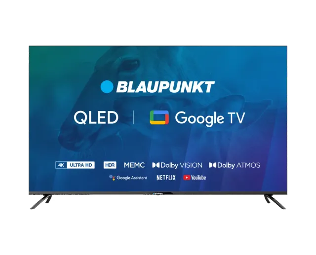 BLAUPUNKT Television 65QBG7000 65 Zoll QLED 4K Google TV