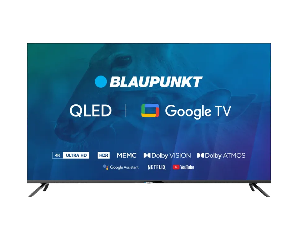 BLAUPUNKT Television 65QBG7000 65 Zoll QLED 4K Google TV