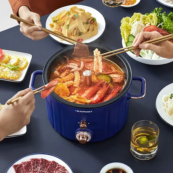 Blaupunkt BP-H2 elektrischer Hotpot Feuertopf mit Lift