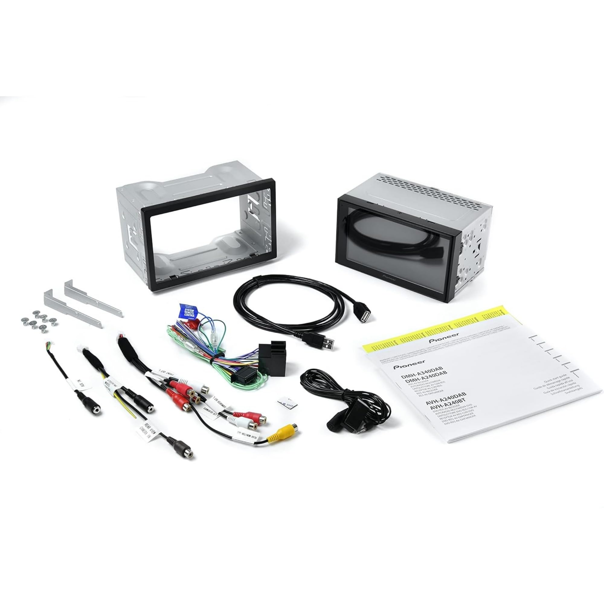 Pioneer DMH-A340DAB Autoradio 2-DIN Touch DAB+ Antenne Bluetooth