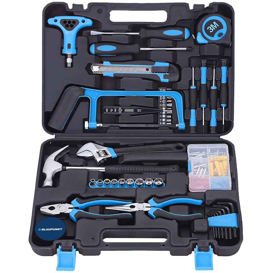Blaupunkt Pro Kit 400 Werkzeugkoffer 134-teilig mit Säge