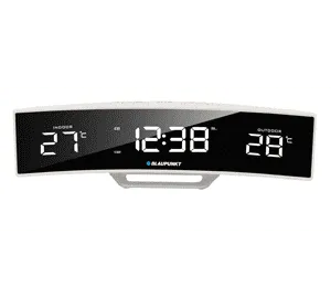 Blaupunkt CR12WH Radiowecker Uhrenradio weiß Temperatur