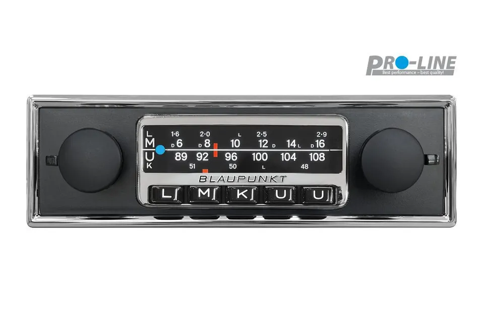 BLAUPUNKT Frankfurt Stereo Retro-Autoradio 70er Pro-Line