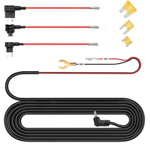 Carpuride Accessories DC 12V-24V Ladekabel 5V/2,5A Kfz-Charger