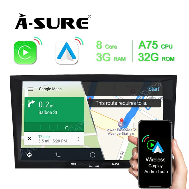 A-Sure GPS Car Radios Astra Corsa Autoradio 3+32GB Android 11