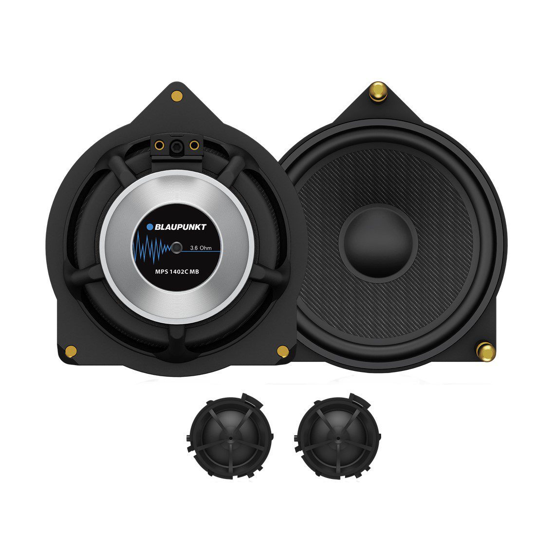 BLAUPUNKT MPS 1402C MB Autolautsprecher 2-Wege Kompo