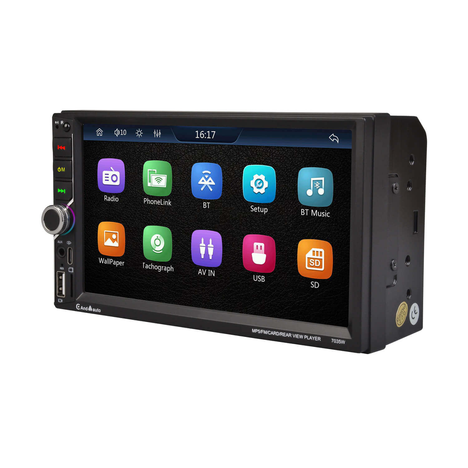 ESSGOO Car Stereo 7035W Autoradio 7 Zoll Android GPS