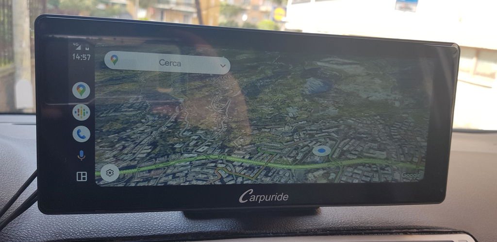 Carpuride W103 CarPlay-Display 10,3 Zoll mit Rückfahrkamera