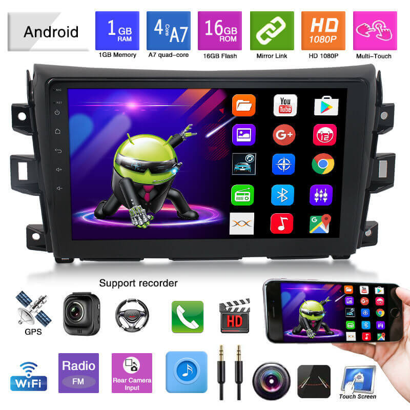 ESSGOO Car Stereo Bluetooth Autoradio für Nissan Navara 1G+16G