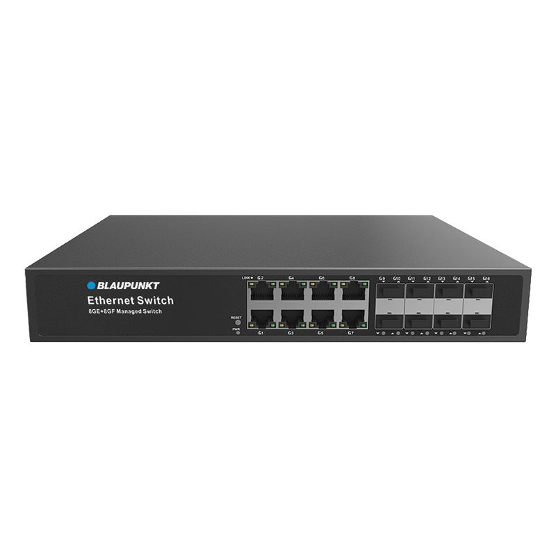Blaupunkt BP-SWM8G8F01 Switch 16-Port Gigabit