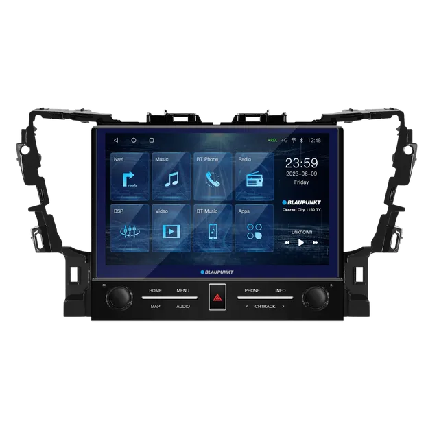 BLAUPUNKT Car Multimedia Okazaki City 1150 TY Autoradio 11,5 Zoll Toyota 2K