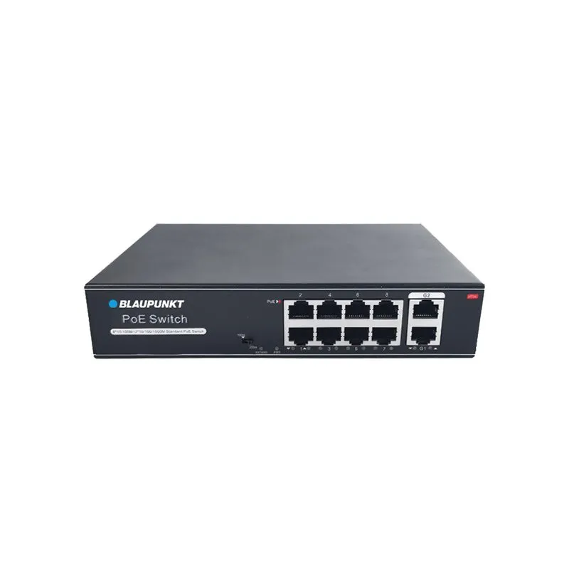 Blaupunkt BP-SWP-8EP2GL-120 PoE Switch 10-Port