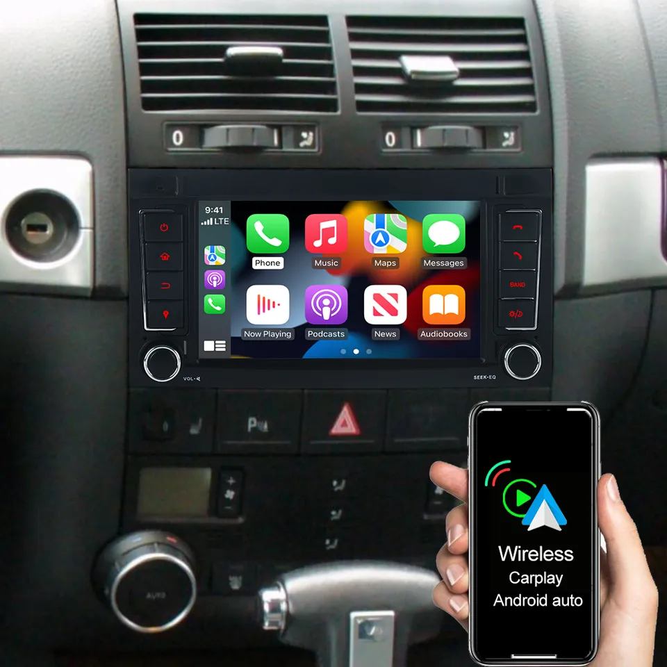 A-Sure VW T5 Autoradio 2 DIN 2+32GB Carplay Navi