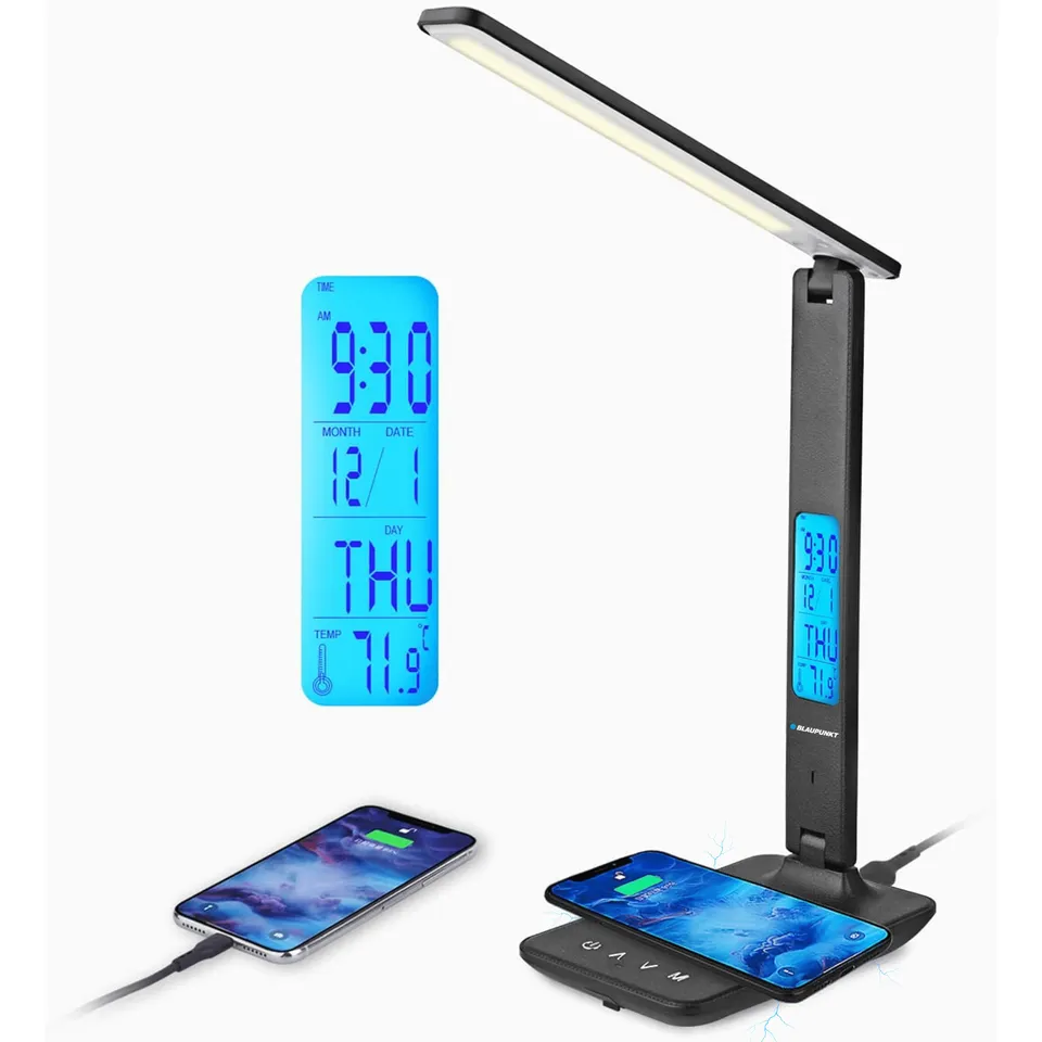 Blaupunkt LED Schreibtischlampe Wireless Charger