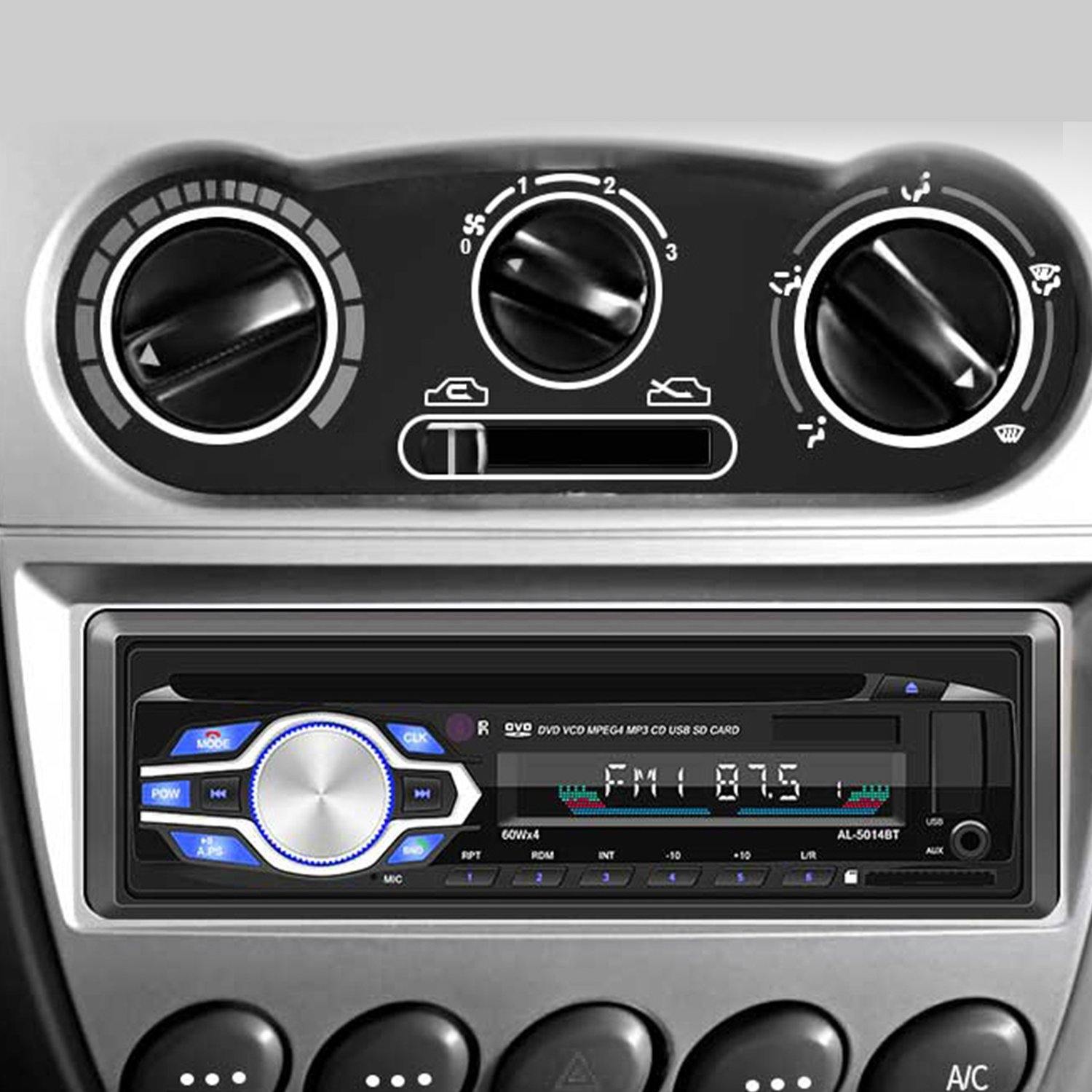 ESSGOO Car Stereo TS0005 1-DIN Autoradio mit DVD CD