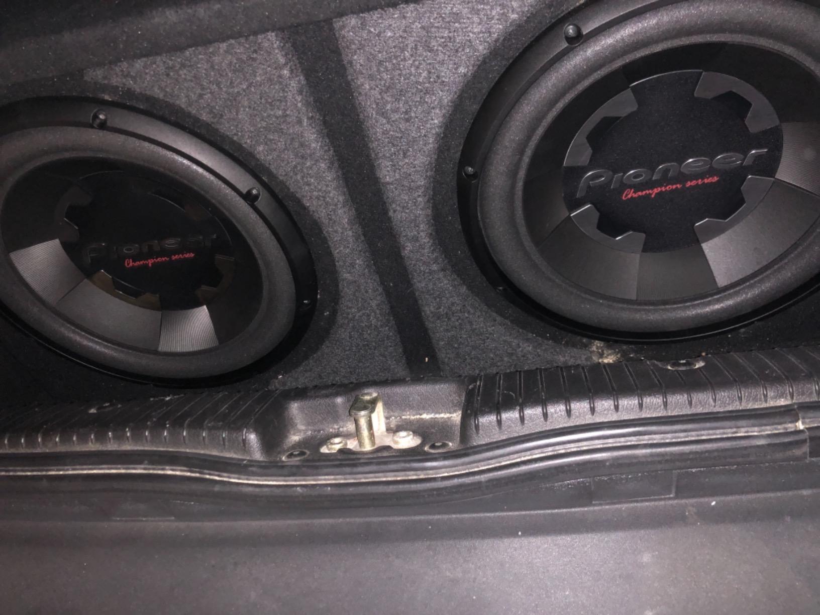 Pioneer TS-D TS-300S4 Subwoofer 30 cm 1400 W 4 Ohm