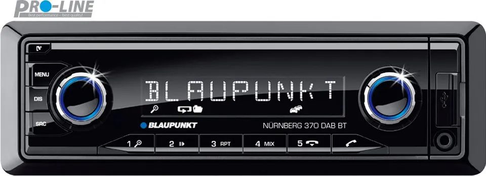 Blaupunkt Nürnberg 370 DAB BT Autoradio DAB+ Bluetooth